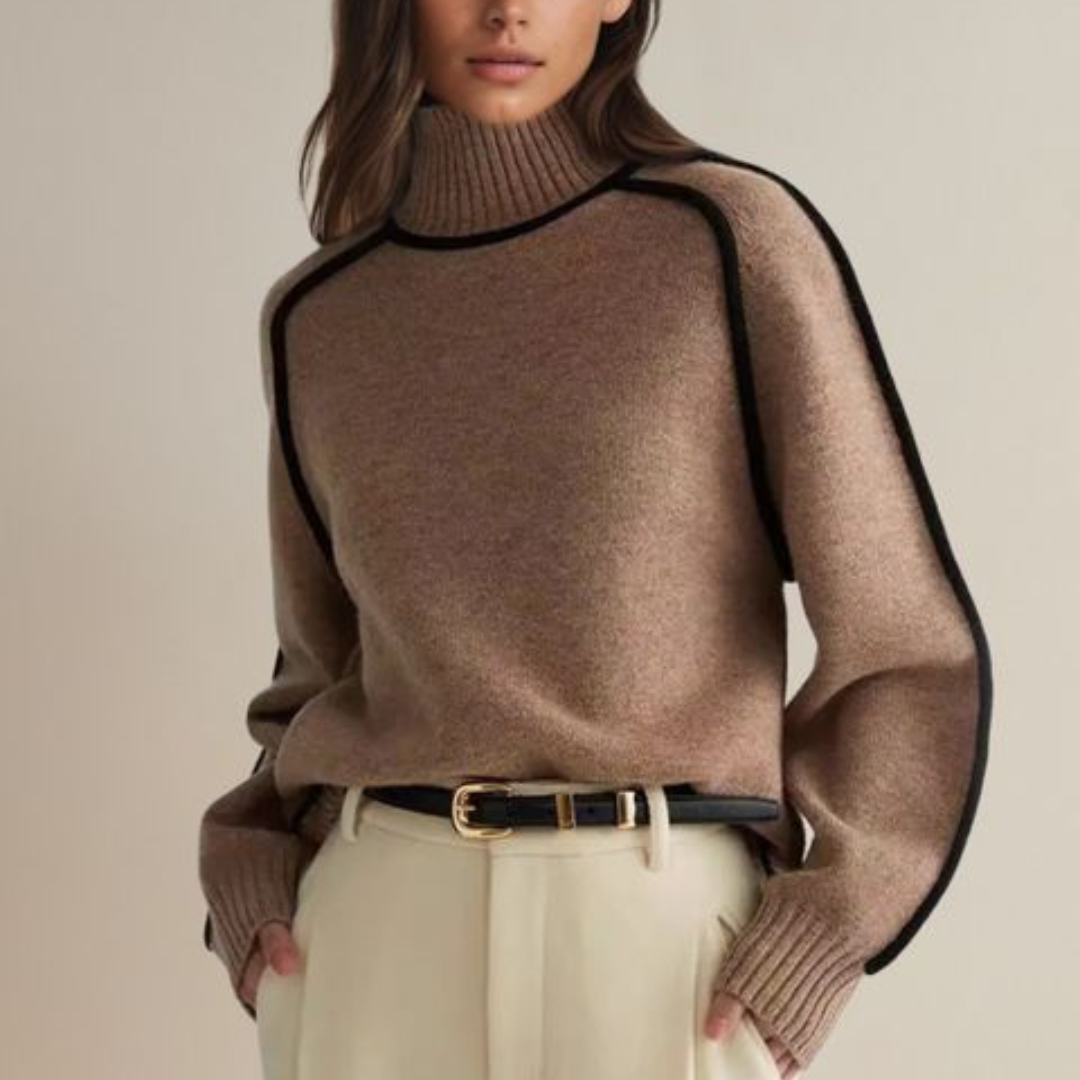 Claire™ - Eleganter Rollkragenpullover