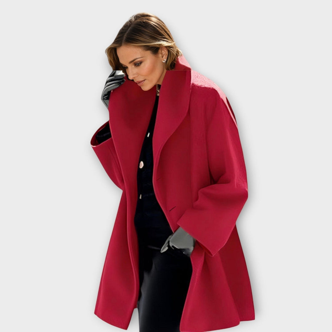 Elodie™ | Luxus Aus Wolle Windjacke Mantel